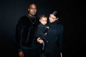 Kim Kardashian and her rapper husband Kanye West