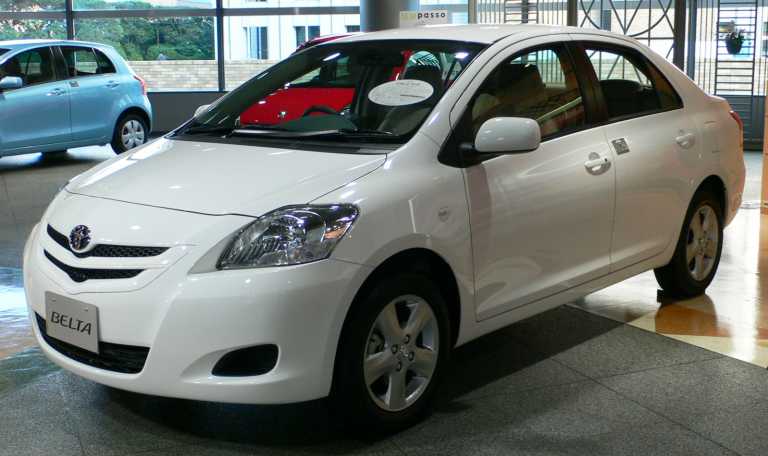 Toyota Belta: specs and fuel consumption