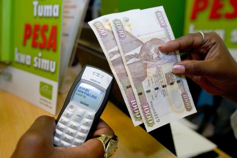 Mpesa money transfer