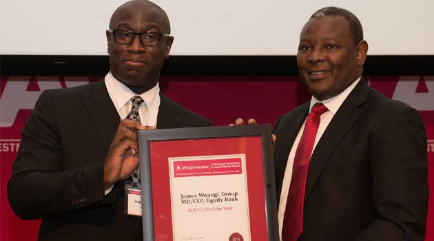 Equity Bank's James Mwangi named Africa's 2015 CEO of the year