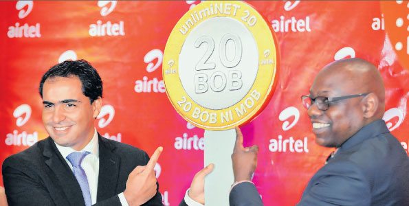 Airtel offers Sh. 20 tariff for data, SMS and voice across all networks