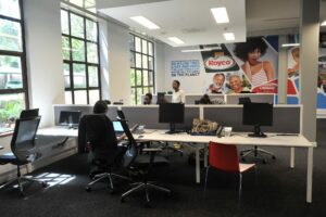 Unilever 'Hot' Desks - Bizna