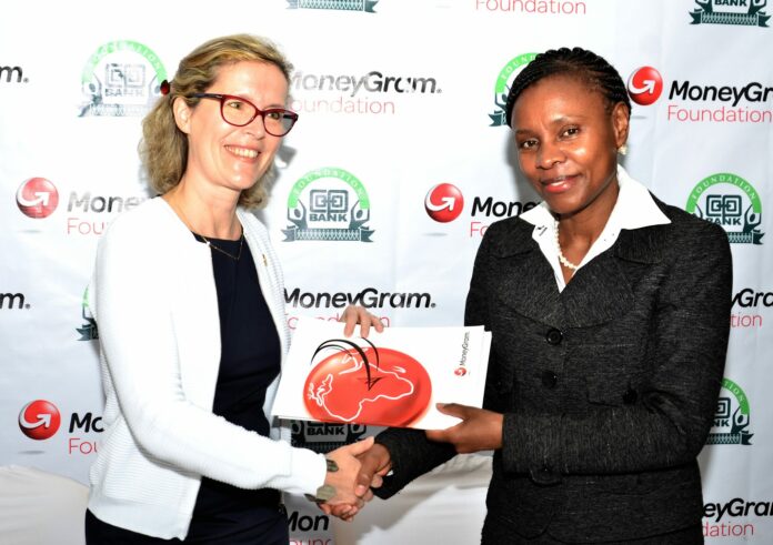L-R, Sabine Bauchau (Marketing Director Africa - Moneygram), Rosemary Githaiga (Company Secretary - Co-op Bank) - Bizna