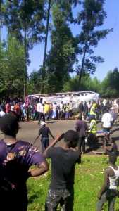 10 students die in accident celebrating school bus arrival (Photos) 4