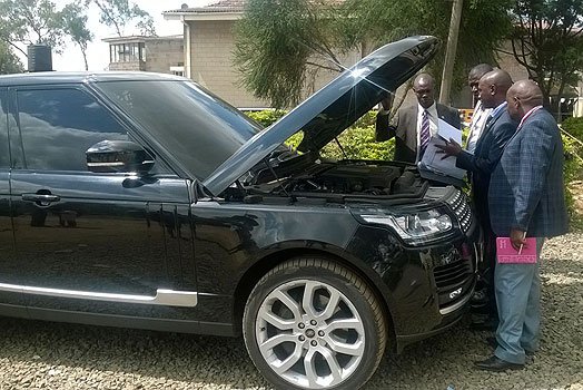 Revealed: CS Wamalwa’s seized Range Rover was stolen from UK