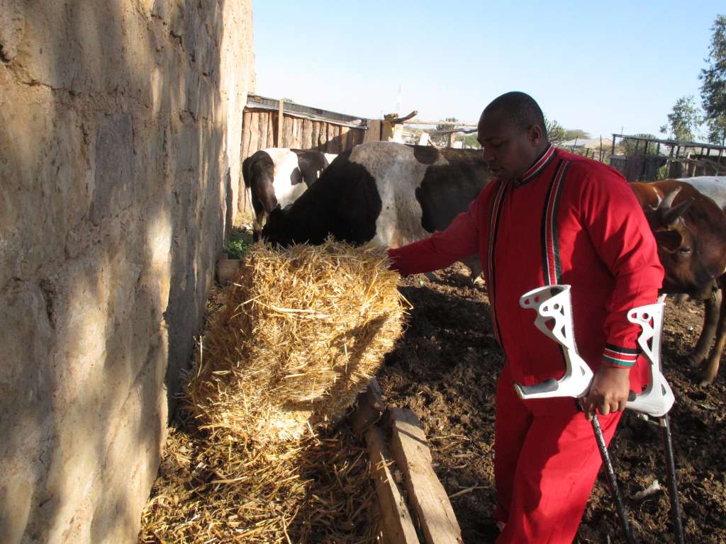 Disability didn't stop me from making millions from farming