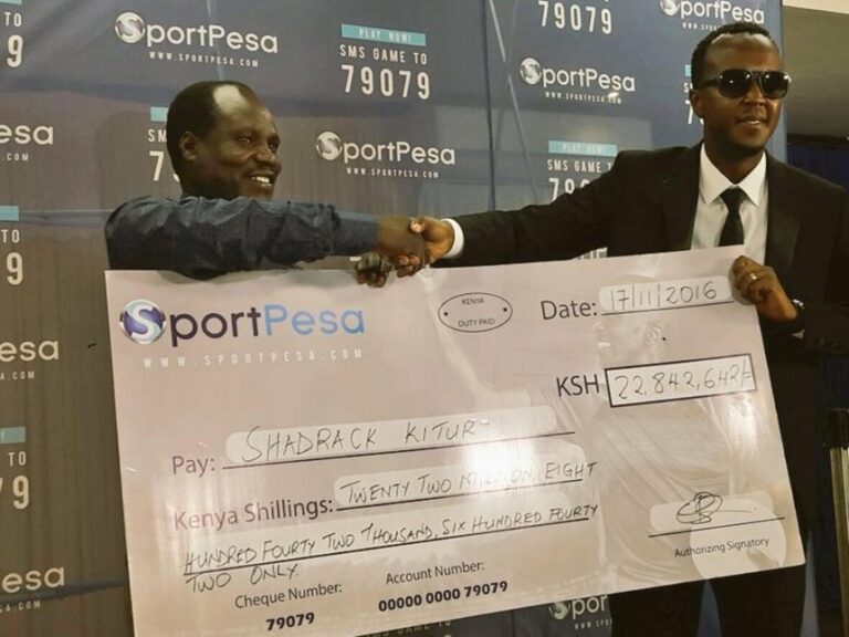 Electrician wins Sh. 22.8 million Sportpesa jackpot