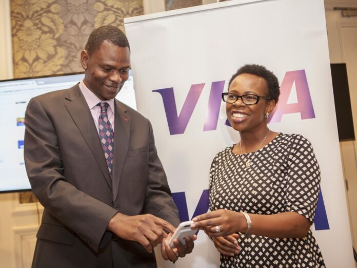 Visa Southern and Eastern Africa General Manager Jabu Basopo (left) with Visa's Country Risk Manager Sub Saharan Africa Nita Omanga - Bizna Visa Southern and Eastern Africa General Manager Jabu Basopo (left) with Visa's Country Risk Manager Sub Saharan Africa Nita Omanga - Bizna