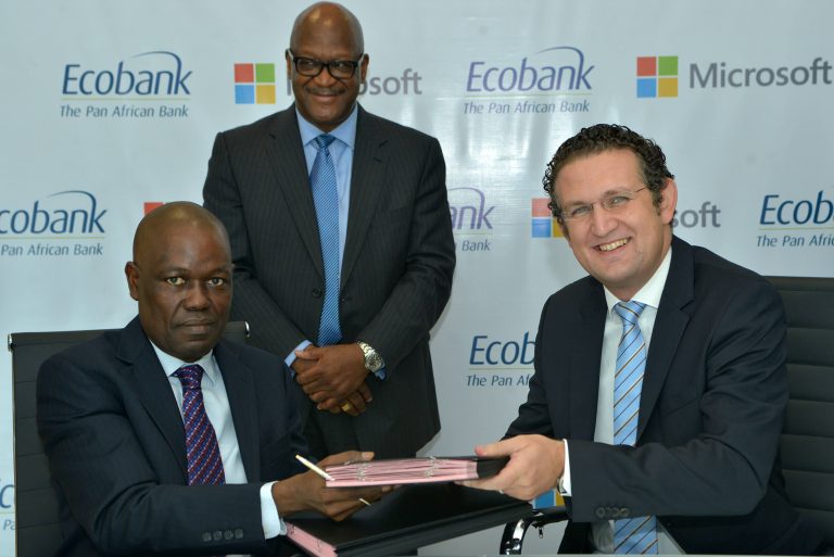 Microsoft and Ecobank Agree to Drive Digital Transformation in Africa