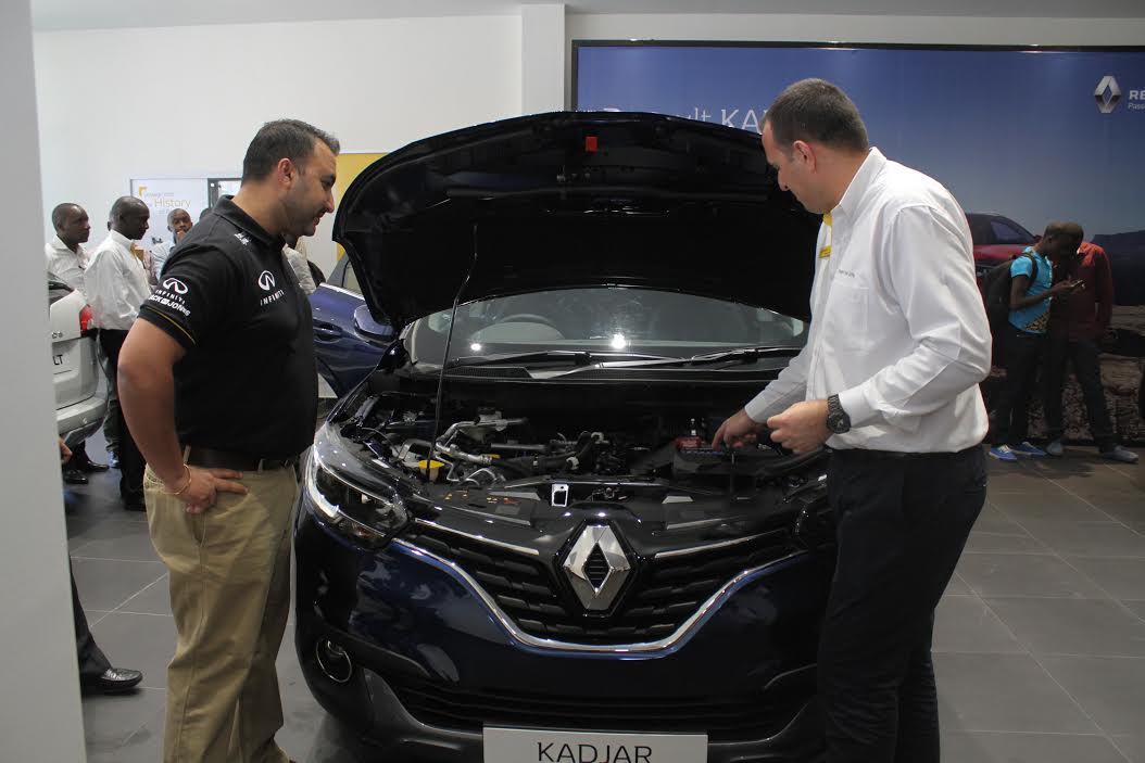 Renault unveils Kadjar SUV in Kenya. 1 Renault unveils Kadjar SUV in Kenya.