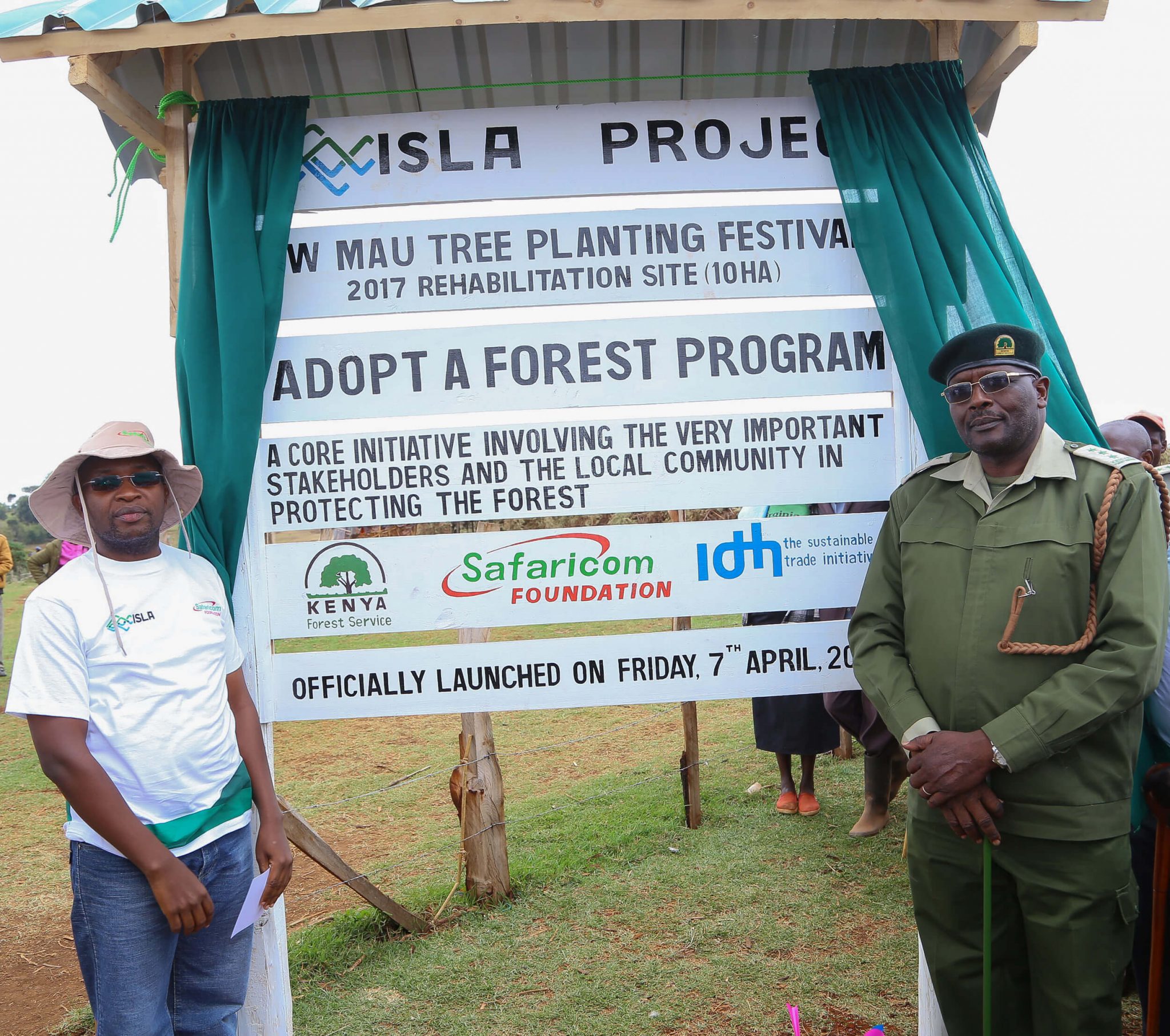 Thousands of trees planted to jointly project SW Mau forest and improve lives by ISLA Kenya, Safaricom Foundation and others