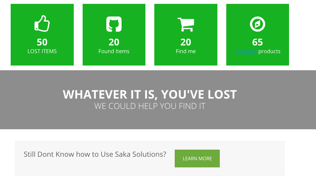 Amazing!! Online portal that helps you find your lost items like phones, bags and cars.