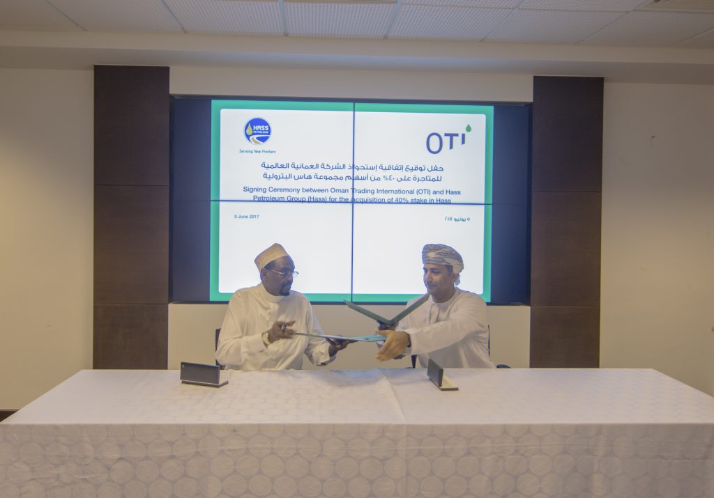 Hass Petroleum Group sells 40% of its ownership to Oman Trading International