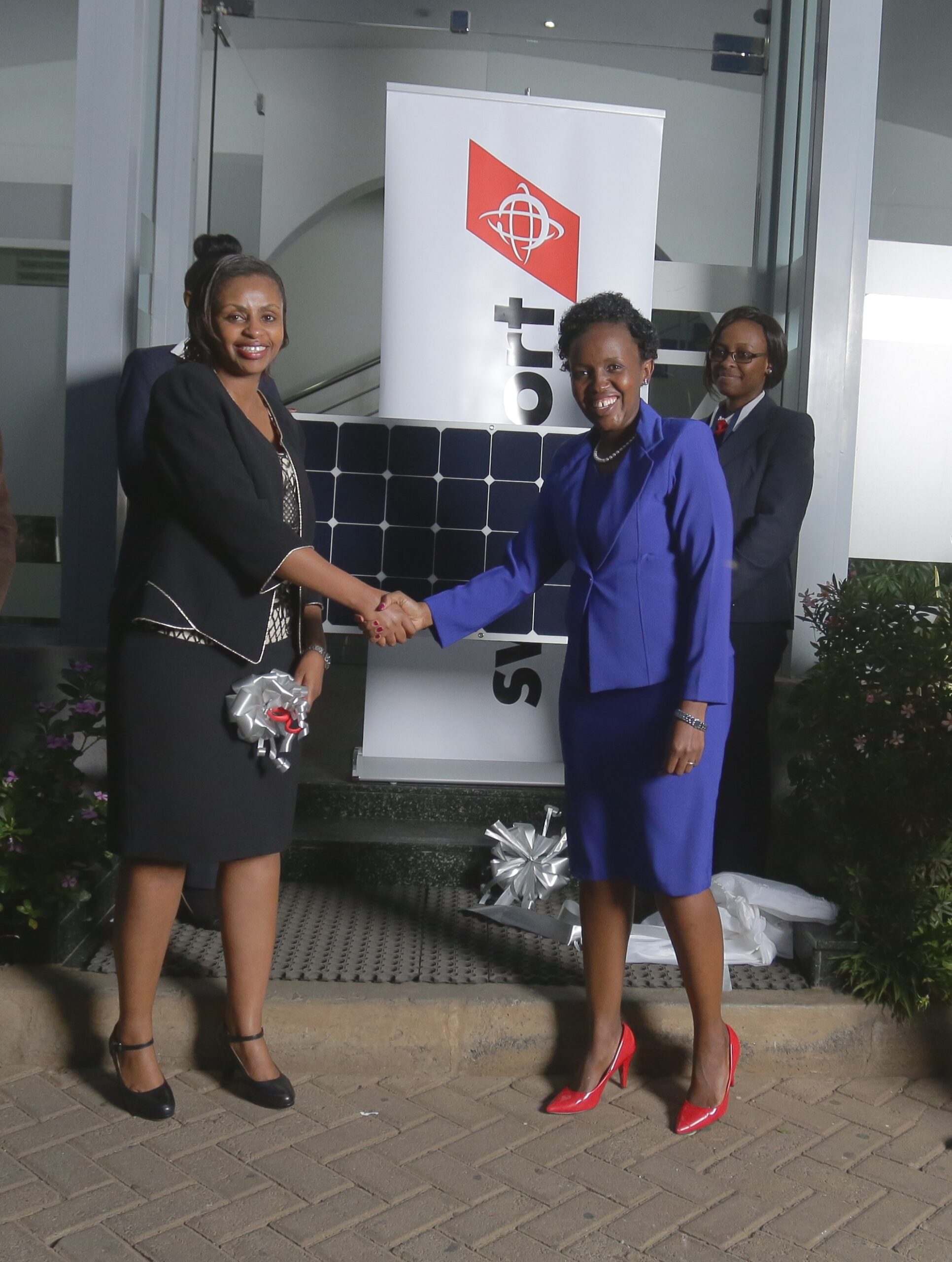 Swissport unveils first solar powered facility at Jomo Kenyatta International Airport Nairobi, Kenya