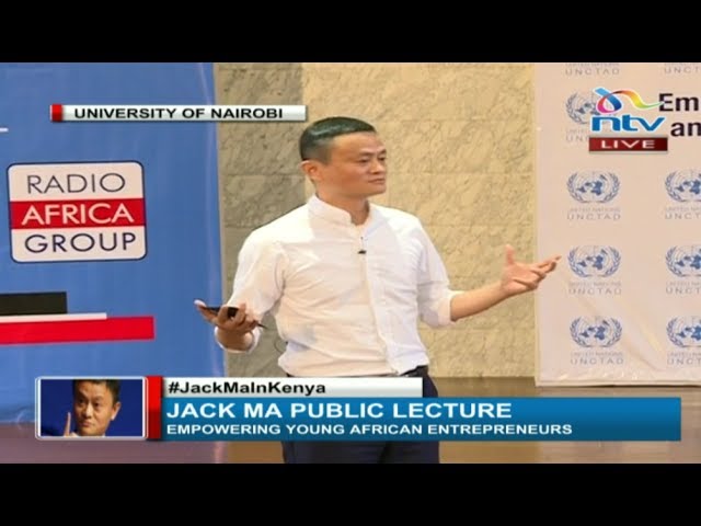 Jack Ma Public Lecture at University of Nairobi, Kenya