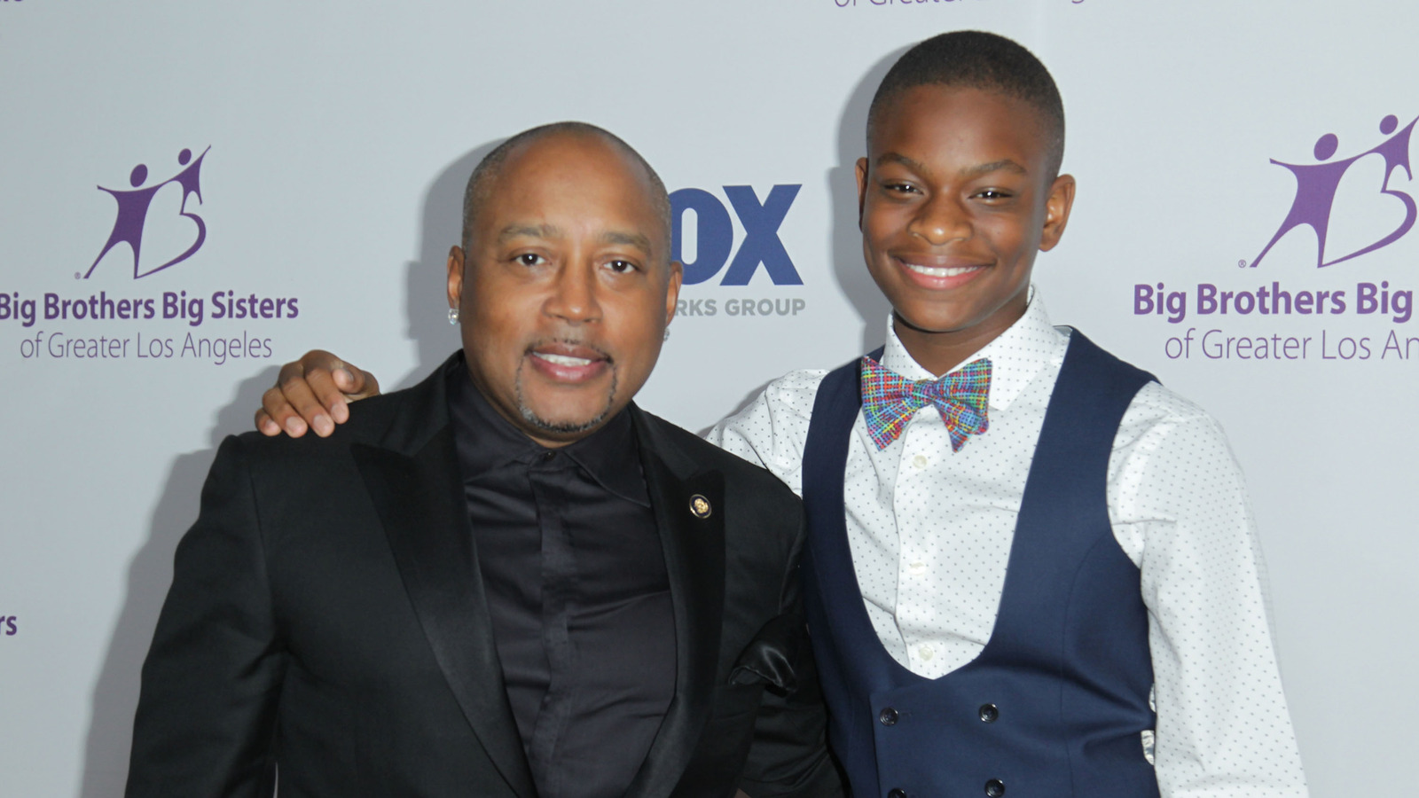 Moziah Bridges with Shark Tanks's Daymond John