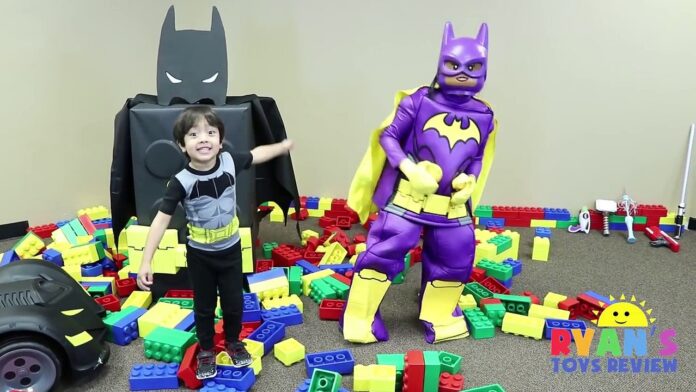 Ryan with his toys.