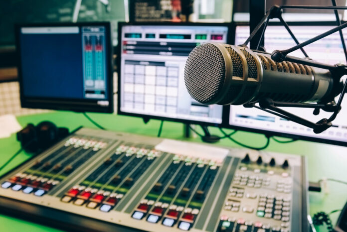 A radio station