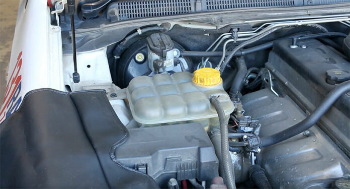 Cooling system of a car