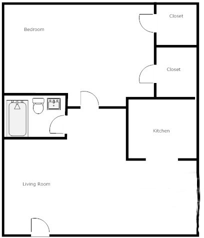 One bedroom house  plans for you