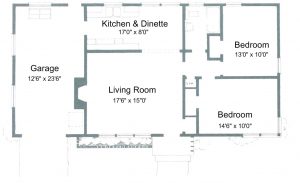 Want to build a simple and beautiful home? See these two bedroom house plans
