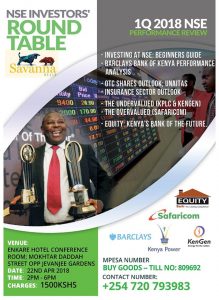 Learn to invest profitably on NSE at investment meeting this Sunday