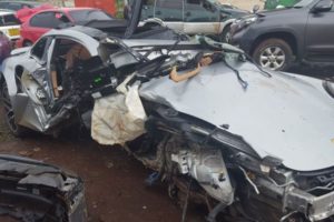 Shocking video, photos of accident that killed SK Macharia's son