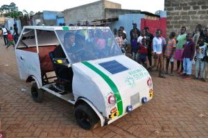 30-year-old Kenyan makes 'solar powered car'