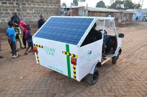30-year-old Kenyan makes 'solar powered car'