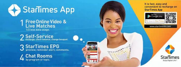 Download StarTimes App to watch over 45 free channels, save 40 per cent on data
