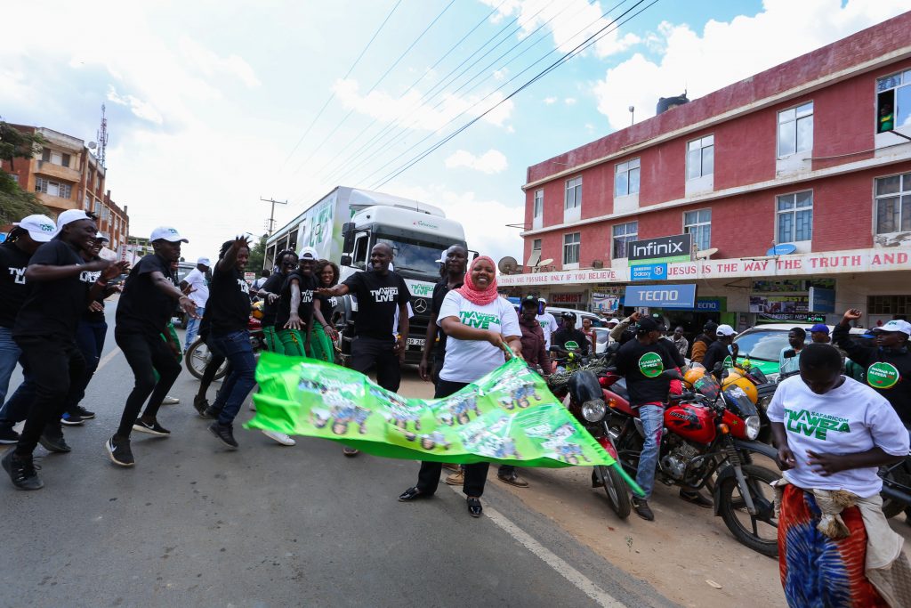 Safaricom Twaweza Live Coast Region Flags Off In Voi, Taita Taveta County