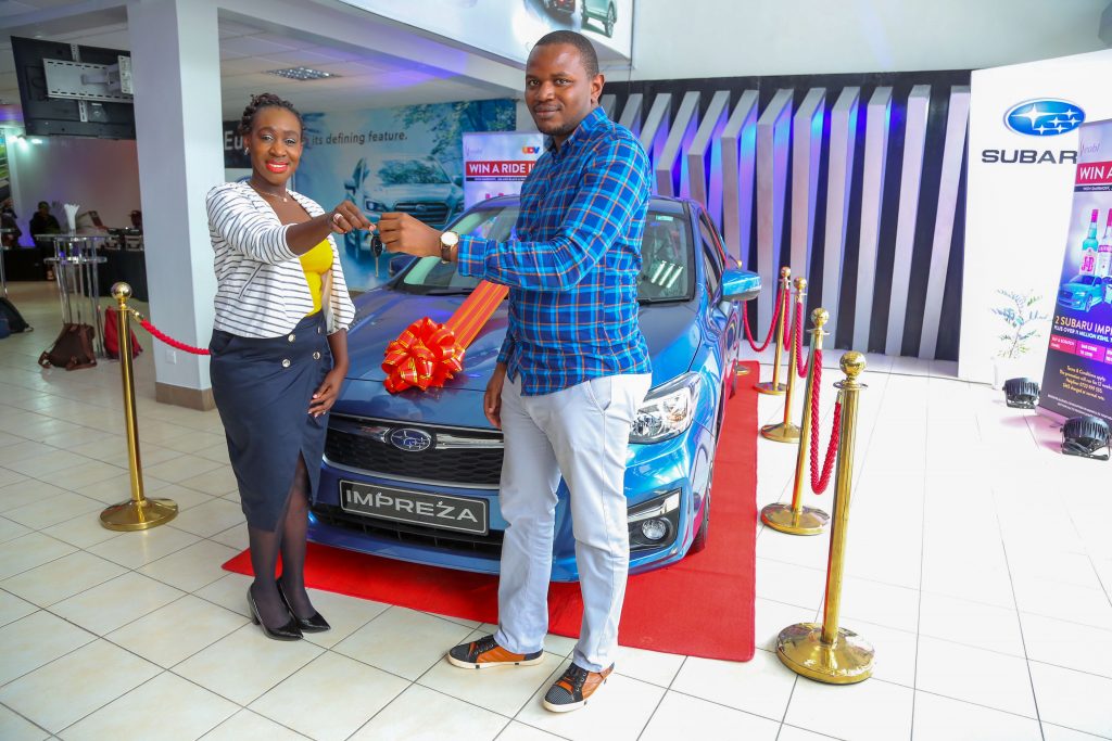 29 Year Old Wins Brand New Subaru Impreza In The Multi-Brand CONSUM Promotion