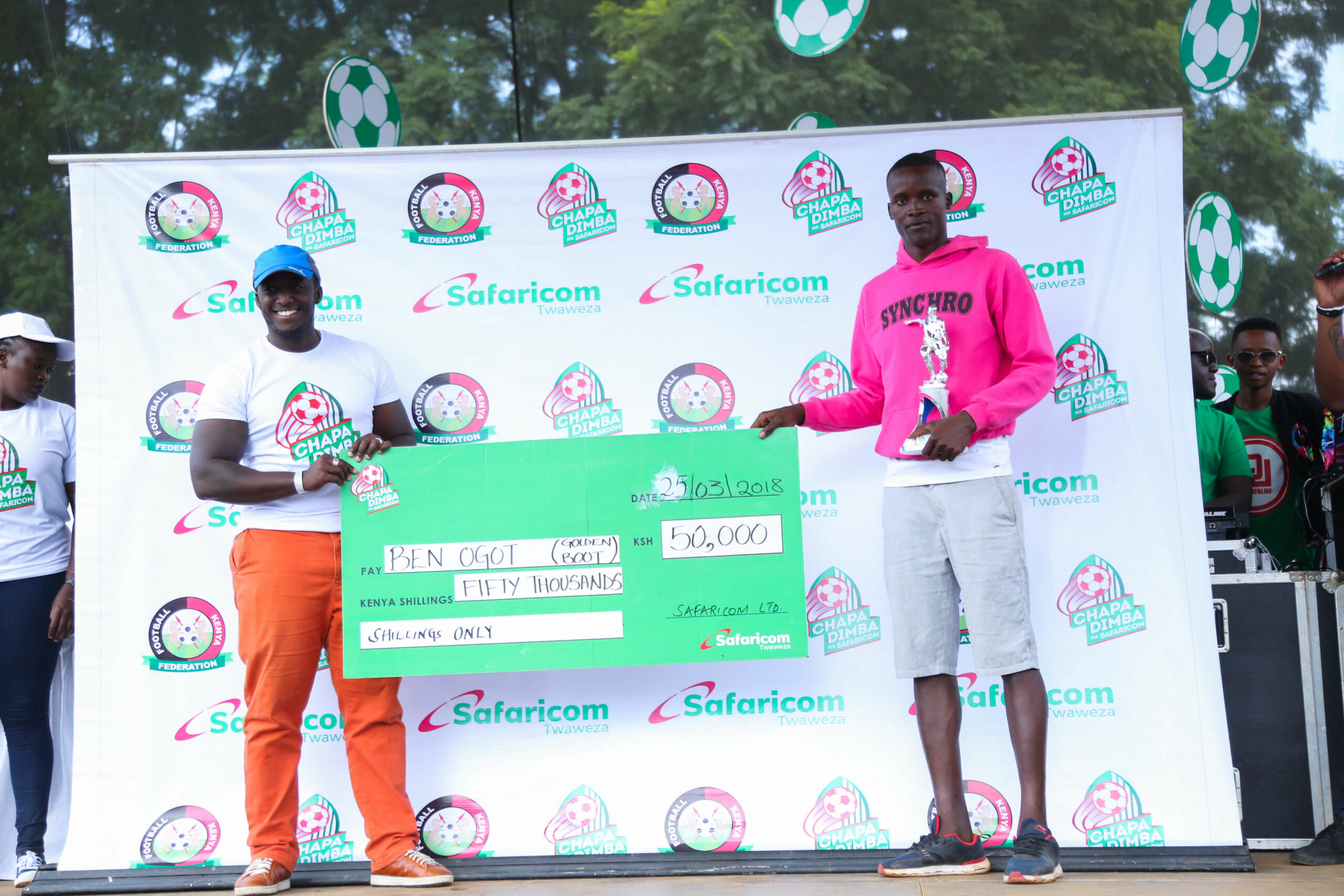 Chapa Dimba na Safaricom Star signs for Vihiga United FC