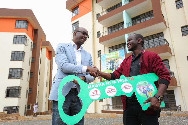 Safaricom awards the sixth apartment winner in the M-PESA TU promotion