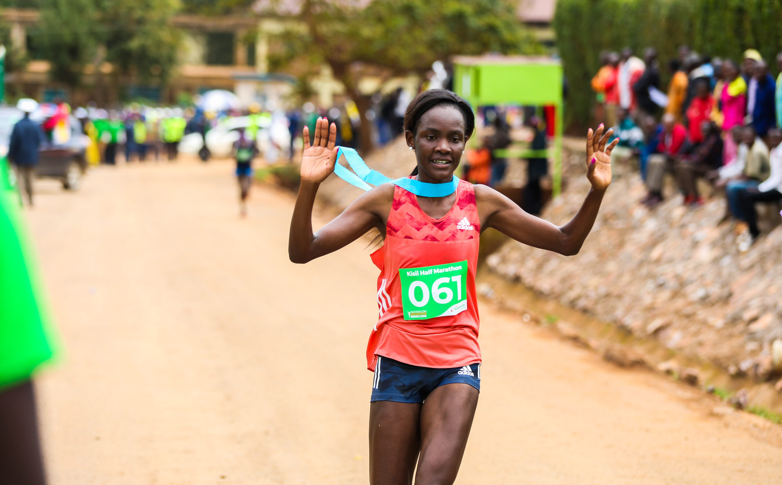 Nichodemus Kipkerui and Joan Chelimo win the Safaricom Kisii Half Marathon