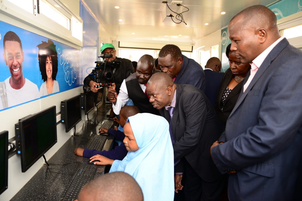 Kajiado County schools benefit from e-learning project led by Camara Education, Dell and Computer Aid