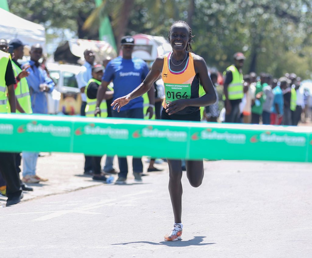 New winners crowned at the Safaricom Mombasa International Marathon