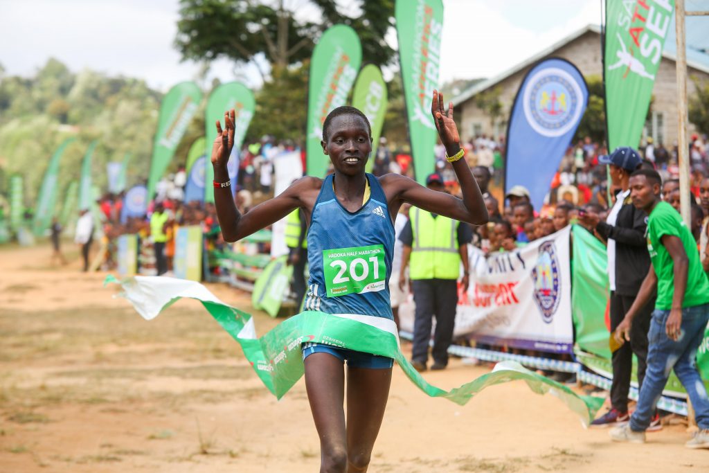 New Champions of the 13th Edition of Safaricom- Madoka Half Marathon