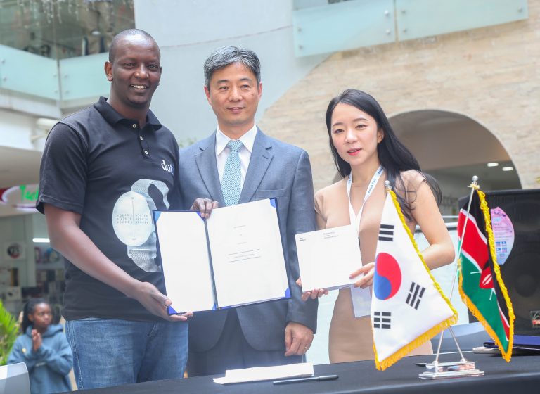 Safaricom Launch of Dot Braille Watch, For Korean Trade Fair At Village Market