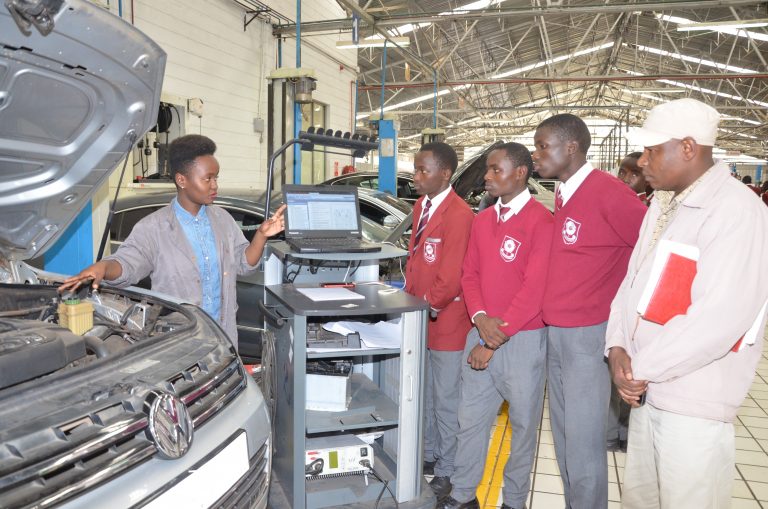 Lenana School Powers Mechanic Students With A Study Tour to DT Dobie Facilities