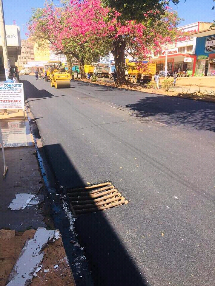 Trans Nzoia, New face of Kitale  town after renovation of major roads