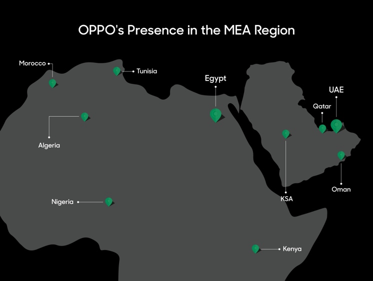 OPPO MEA Gets New Regional Hub in Dubai