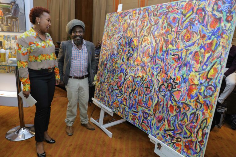 Kenyan Artists Showcase Work At Safaricom Exhibition