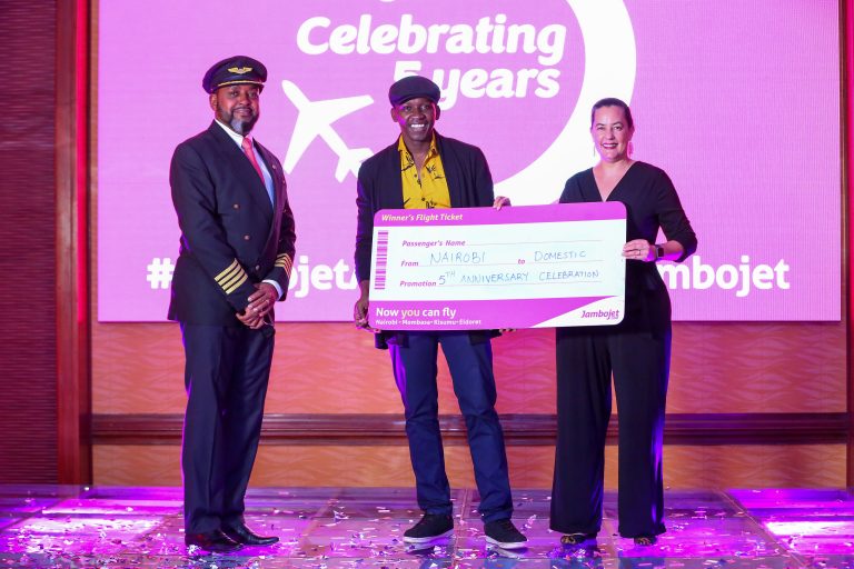 Jambojet achieves close to a million first time flyers as it marks 5th year anniversary