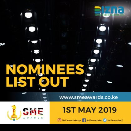 Bizna SME Awards 2019 Nominees Announced