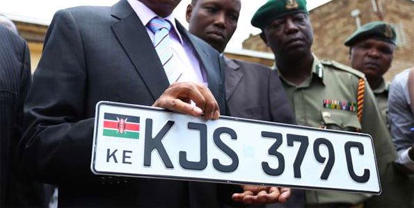 digital number plates