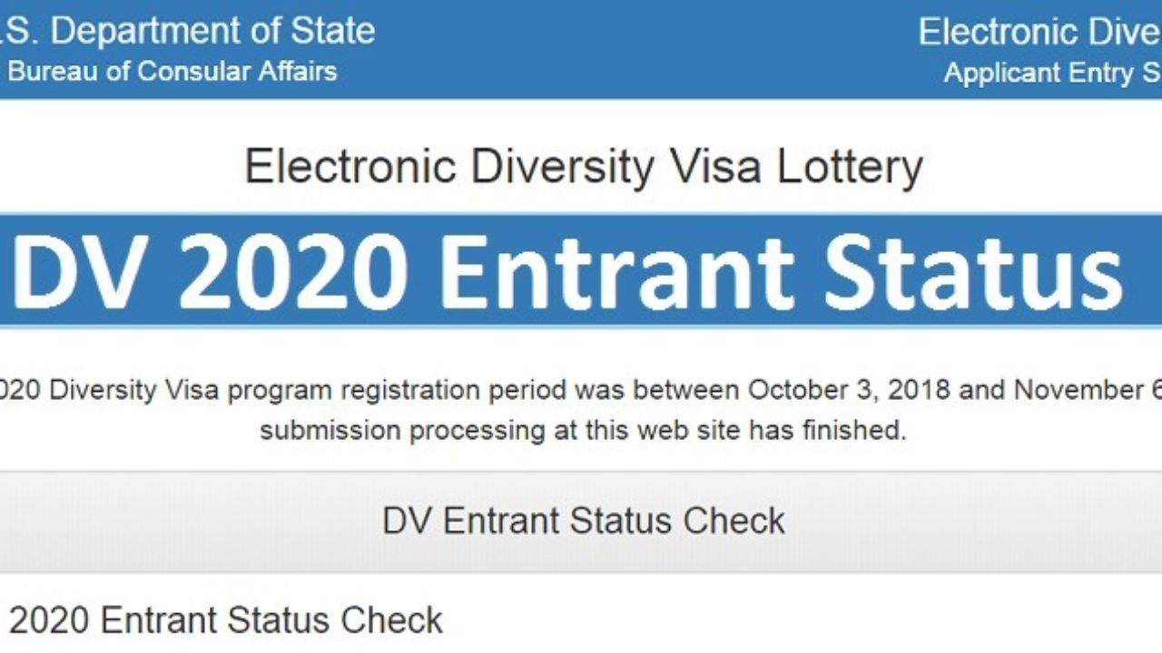 Entrant Status Check >> Dv 2020 Entry Status Check Results Of Green Card Application Entrant Status Check >> Dv 2020 Entry Status Check Results Of Green Card Application