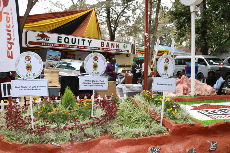 Equity bags ‘Best Stand’ award at Nairobi Trade Fair
