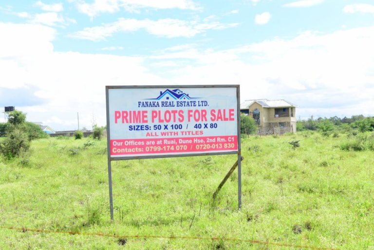 Top 5 areas near Nairobi to buy land with Sh. 500, 000 and below