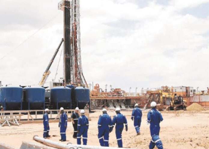 Oil wells in Kenya